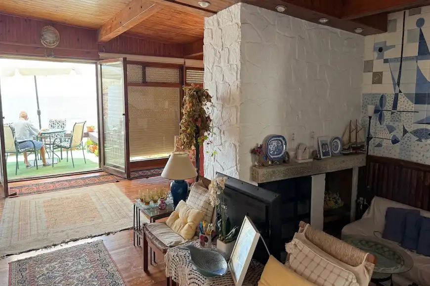 Sala de estar de Casa o chalet en venta en Cartagena con Jardín privado, Parquet y Terraza
