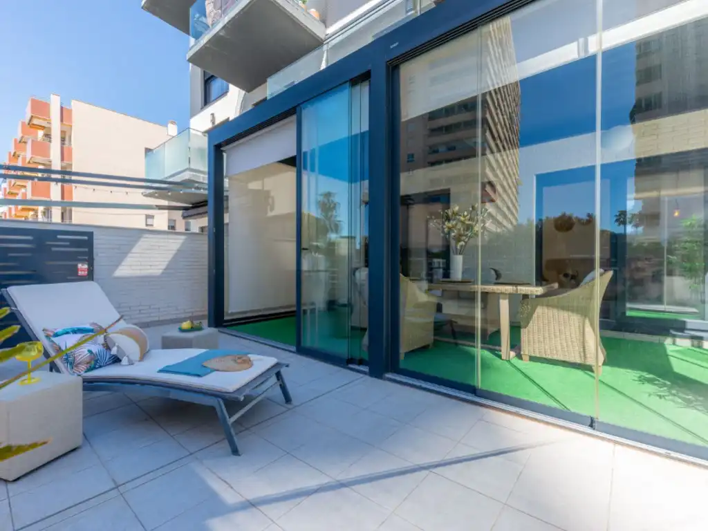 Terrace of Ground floor for sale in El Campello  with Air Conditioner, Terrace and Community pool