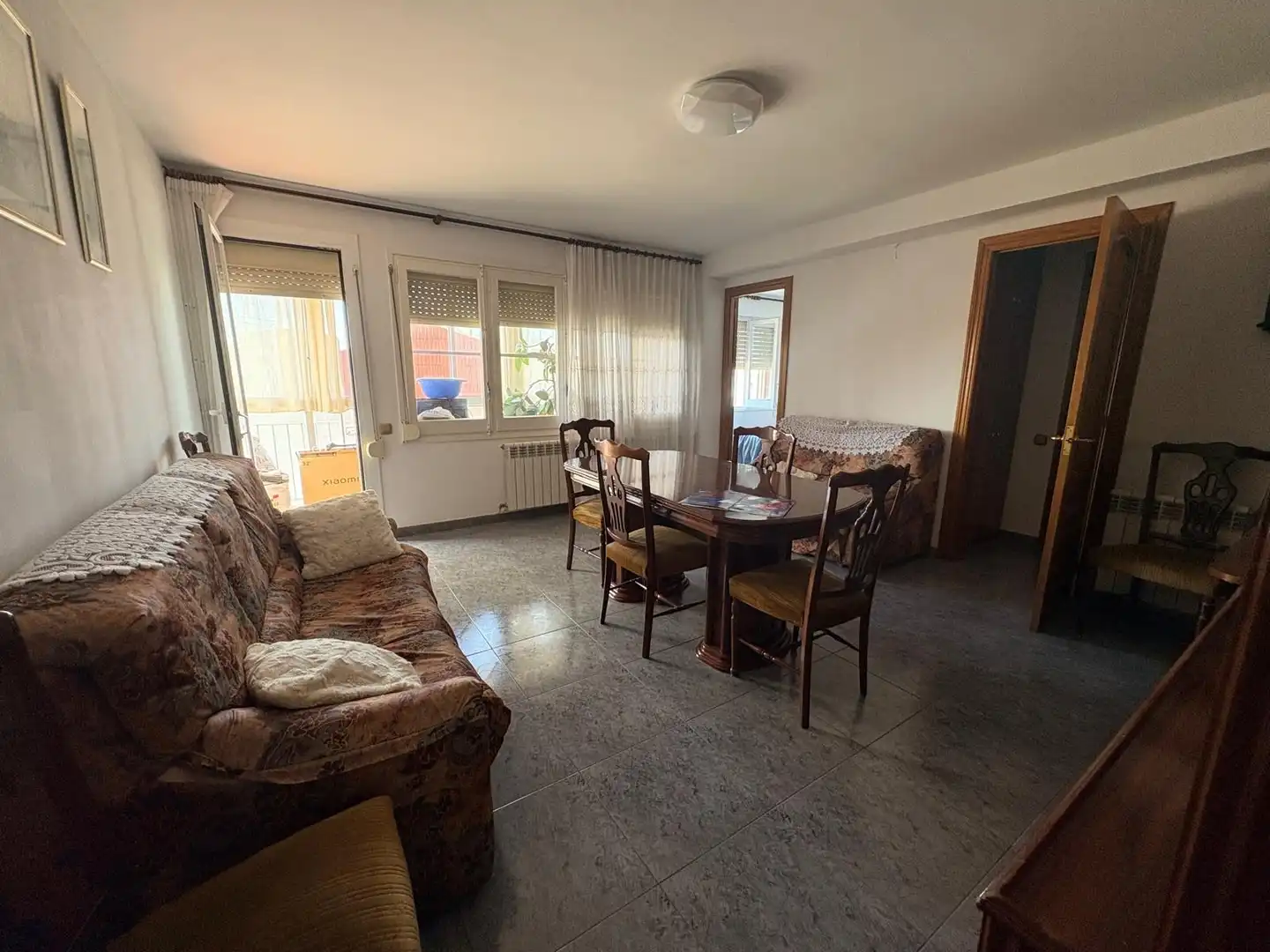 Sala d'estar de Pis en venda en Calaf amb Calefacció, Terrassa i Balcó