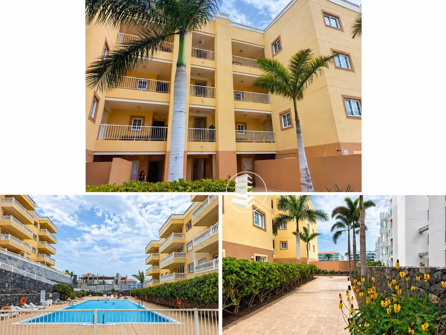 Exterior view of Flat for sale in Arona  with Air Conditioner, Terrace and Storage room