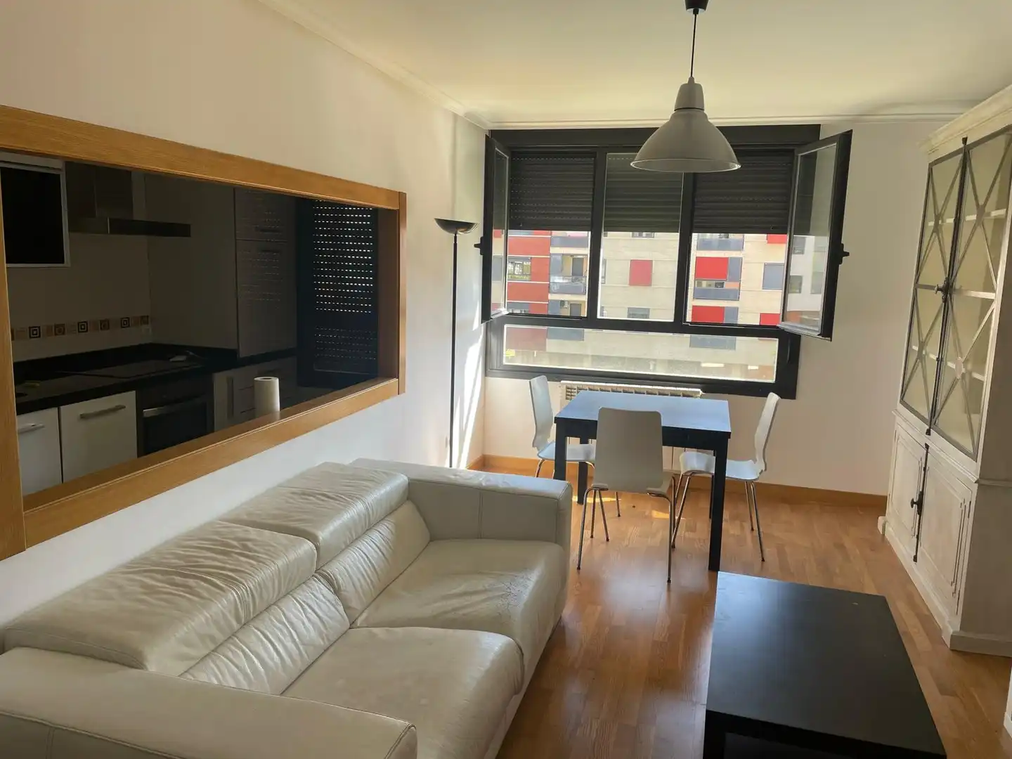 Living room of Flat for sale in  Logroño  with Heating, Storage room and Furnished