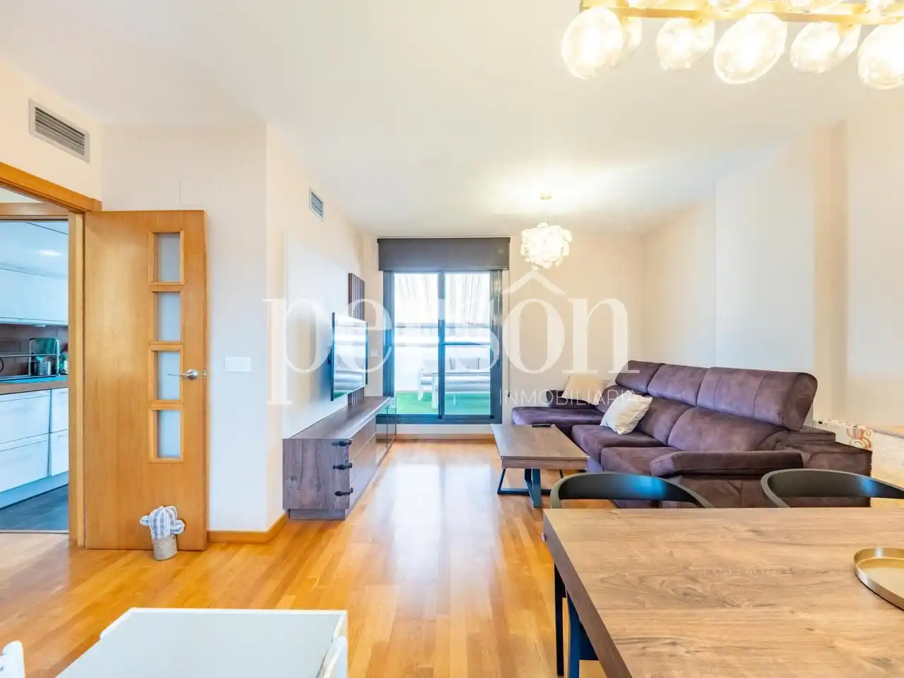 Sala de estar de Ático en venta en Valencia con Aire acondicionado, Terraza y Trastero