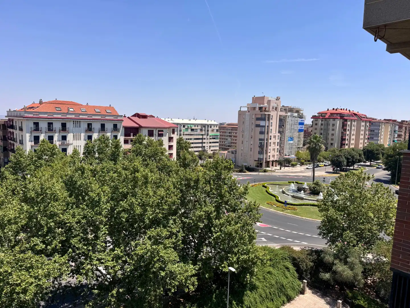 Außenansicht von Wohnungen zur Miete in Cáceres mit Klimaanlage, Heizung und Parkett