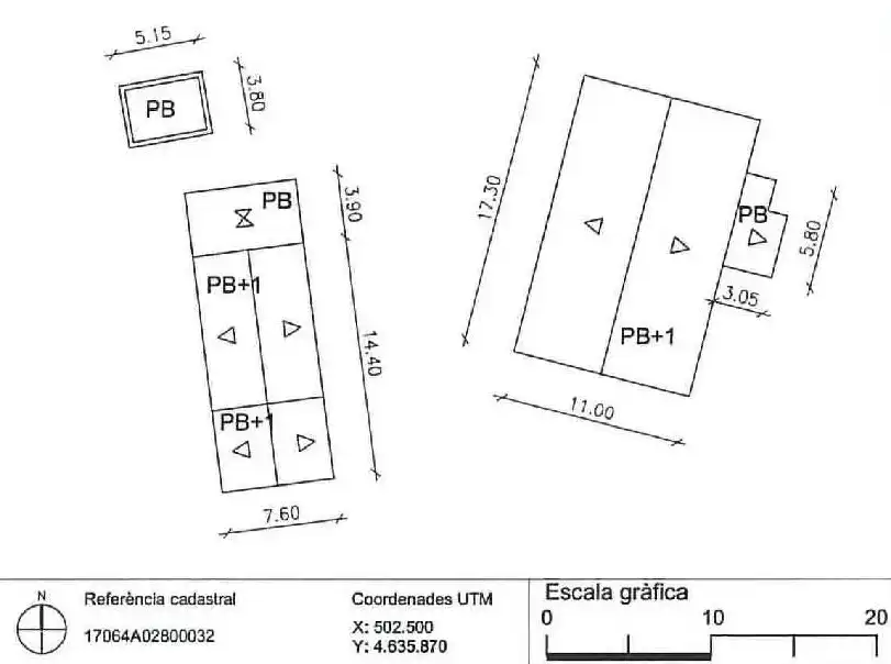 Finca rústica en venta en Can Tallades, Poble