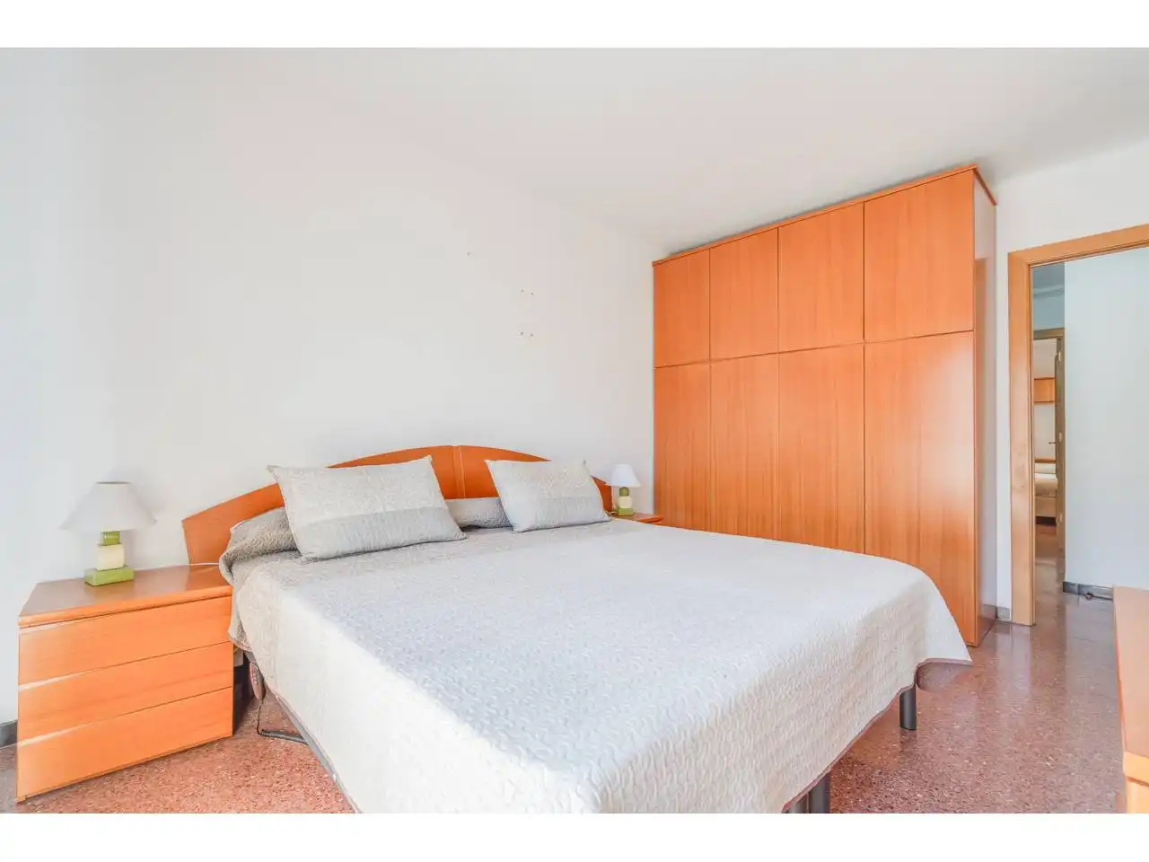 Bedroom of Flat for sale in Terrassa  with Air Conditioner