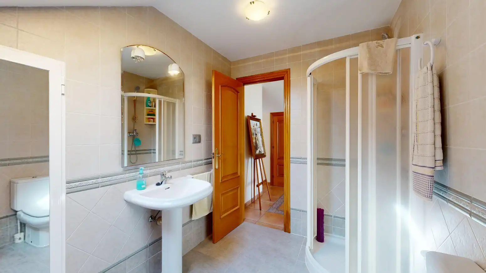 Bathroom of Houses for sale in Sagunto / Sagunt  with Private garden, Terrace and Swimming Pool