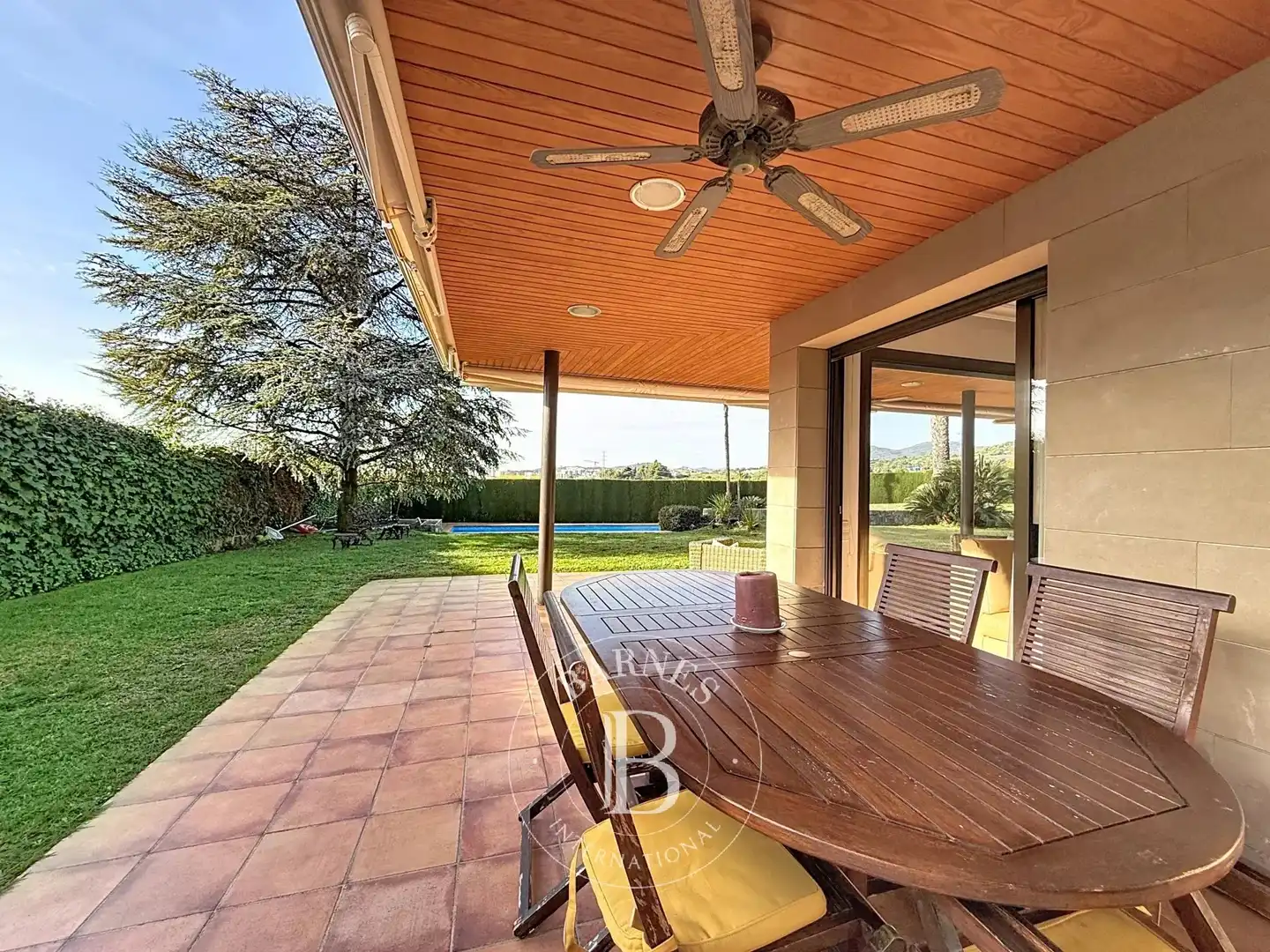 Terraza de Casa o chalet en venta en Alella con Aire acondicionado, Calefacción y Jardín privado
