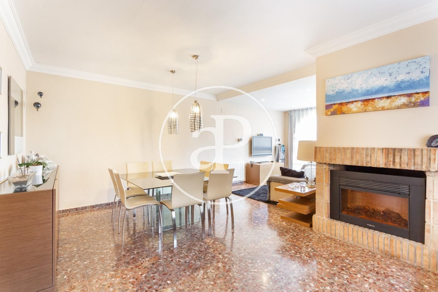 Exterior view of Single-family semi-detached for sale in Chiva  with Air Conditioner, Heating and Private garden
