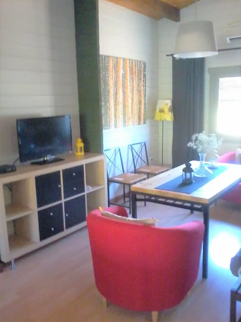 Living room of Country homes for sale in Fuente el Fresno  with Air Conditioner, Heating and Private garden