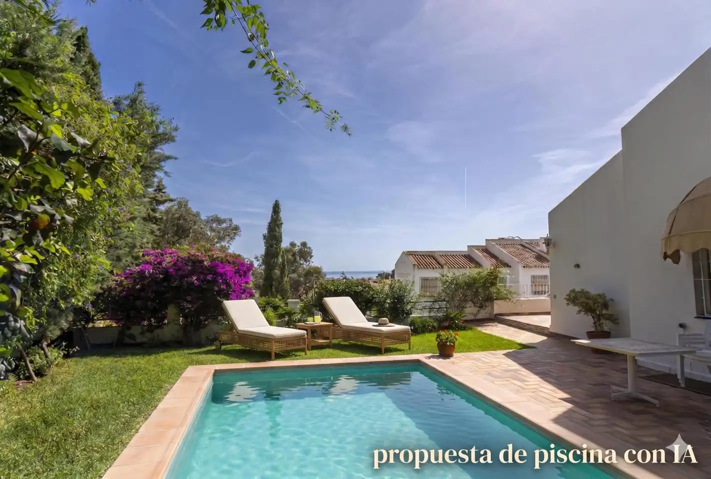 Garden of Detached homes for sale in Málaga  with Air Conditioner, Private garden and Terrace