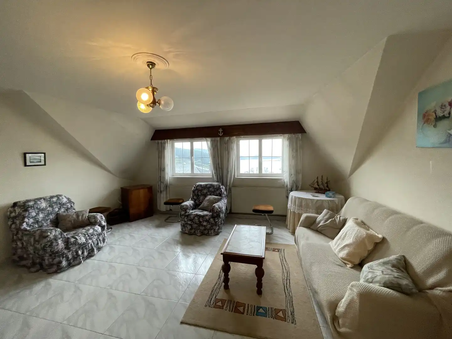 Sala de estar de Casa o chalet en venta en Cedeira con Calefacción, Jardín privado y Terraza
