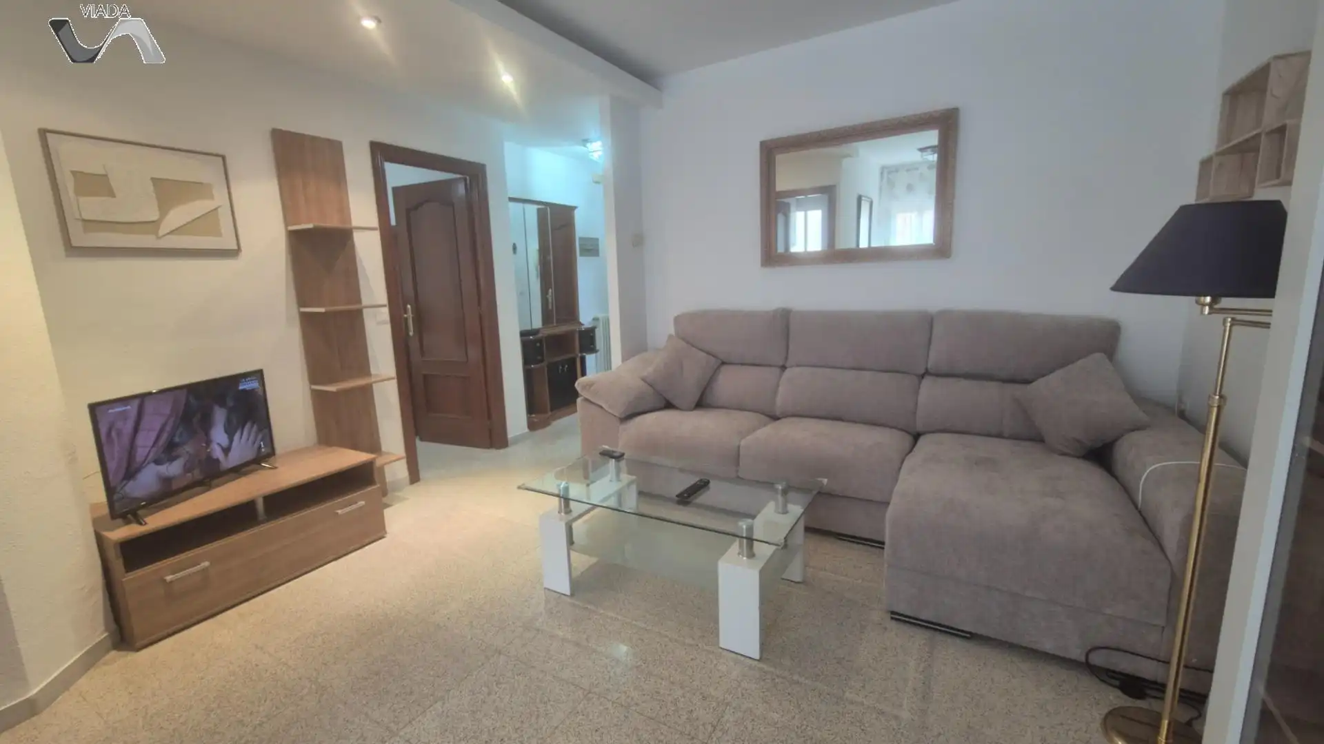 Sala de estar de Apartamento de alquiler en Puertollano con Aire acondicionado, Calefacción y Terraza