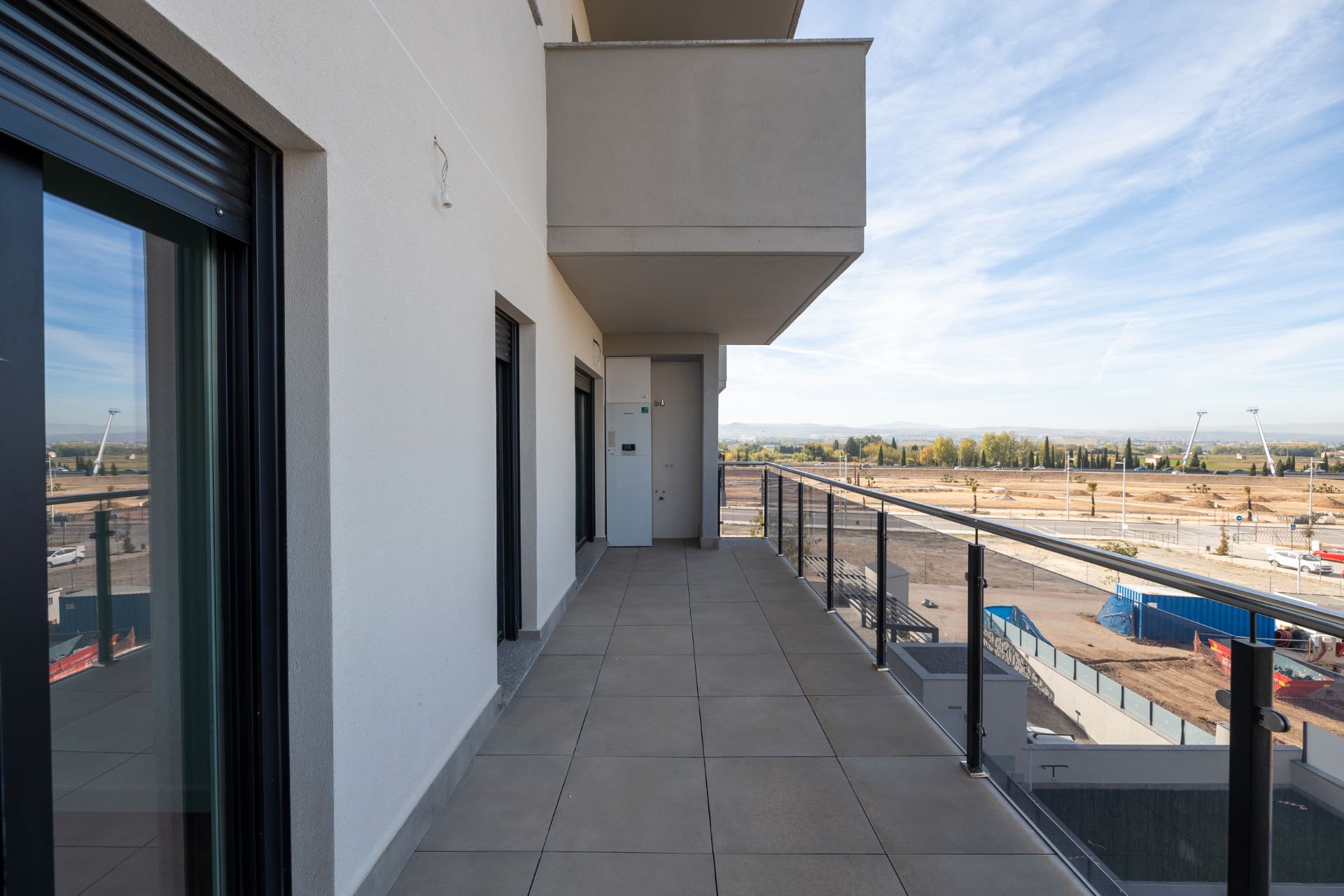 Terrace of Flat to rent in  Granada Capital  with Air Conditioner, Heating and Terrace