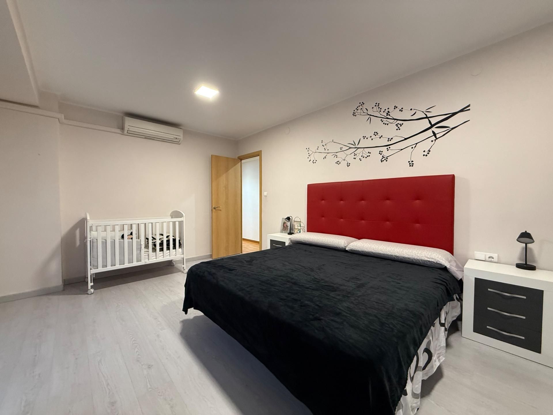 Bedroom of Flat for sale in Tortosa  with Parquet flooring, Terrace and Balcony