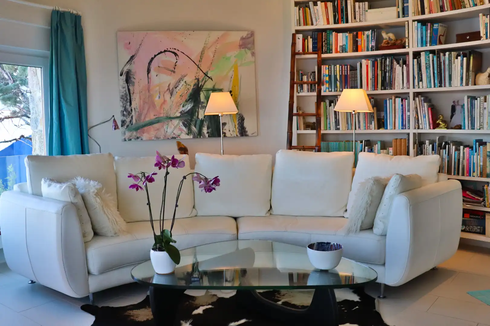 Sala d'estar de Casa o xalet en venda en Roses amb Aire condicionat, Calefacció i Jardí privat