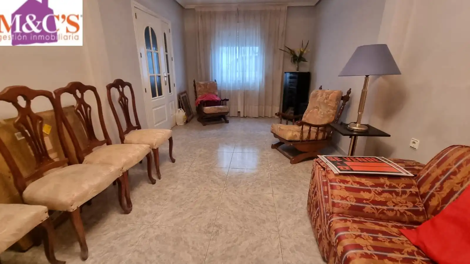Sala de estar de Casa o chalet en venta en Puertollano con Aire acondicionado, Terraza y Amueblado
