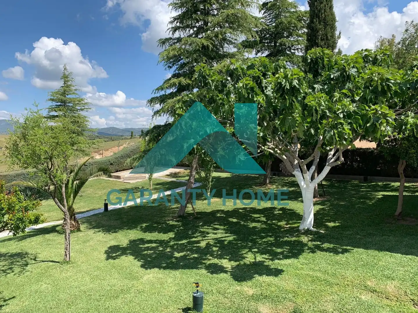 Jardí de Casa o xalet en venda en Almoharín amb Aire condicionat, Calefacció i Jardí privat
