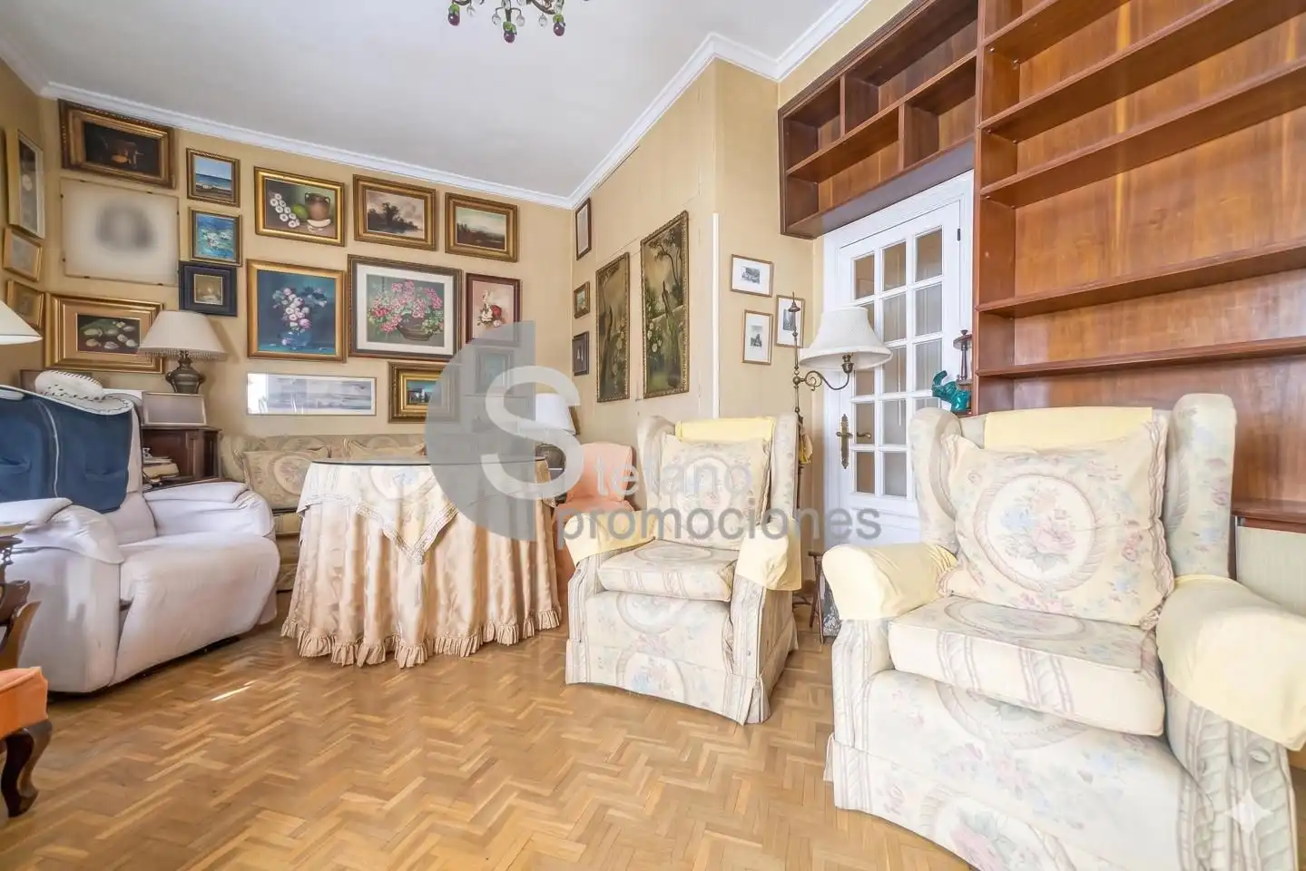 Sala de estar de Dúplex en venta en Málaga con Aire acondicionado y Parquet