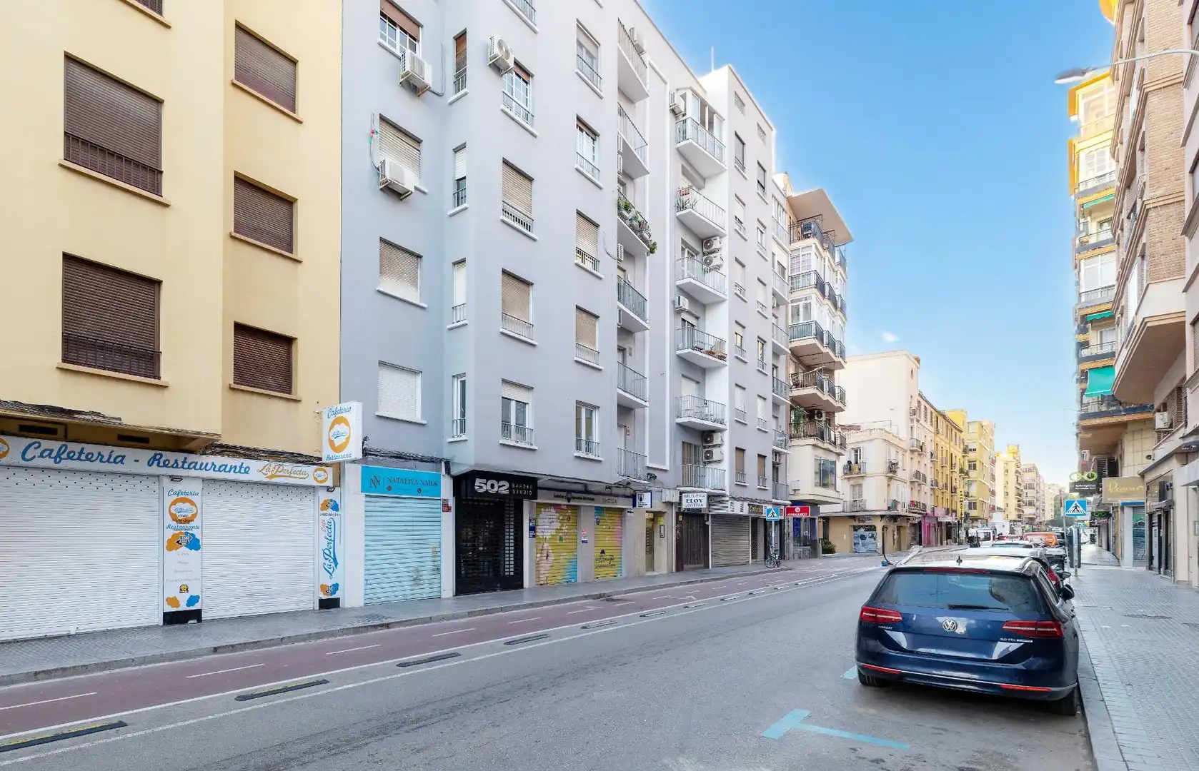 Vista exterior de Piso en venta en Málaga