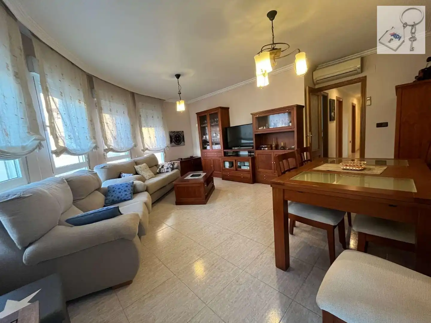 Sala d'estar de Apartament en venda en Torrevieja amb Aire condicionat, Calefacció i Terrassa