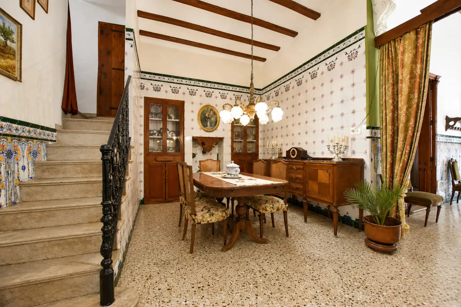 Dining room of Houses for sale in Puçol  with Terrace, Storage room and Balcony