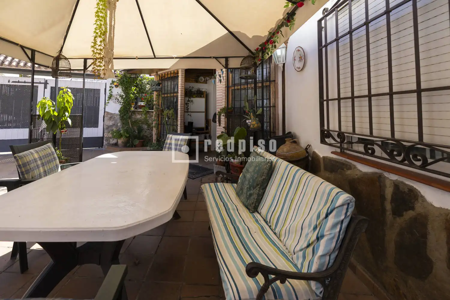Terrasse von Haus oder Chalet zum Verkauf in Arganda del Rey mit Klimaanlage, Heizung und Parkett