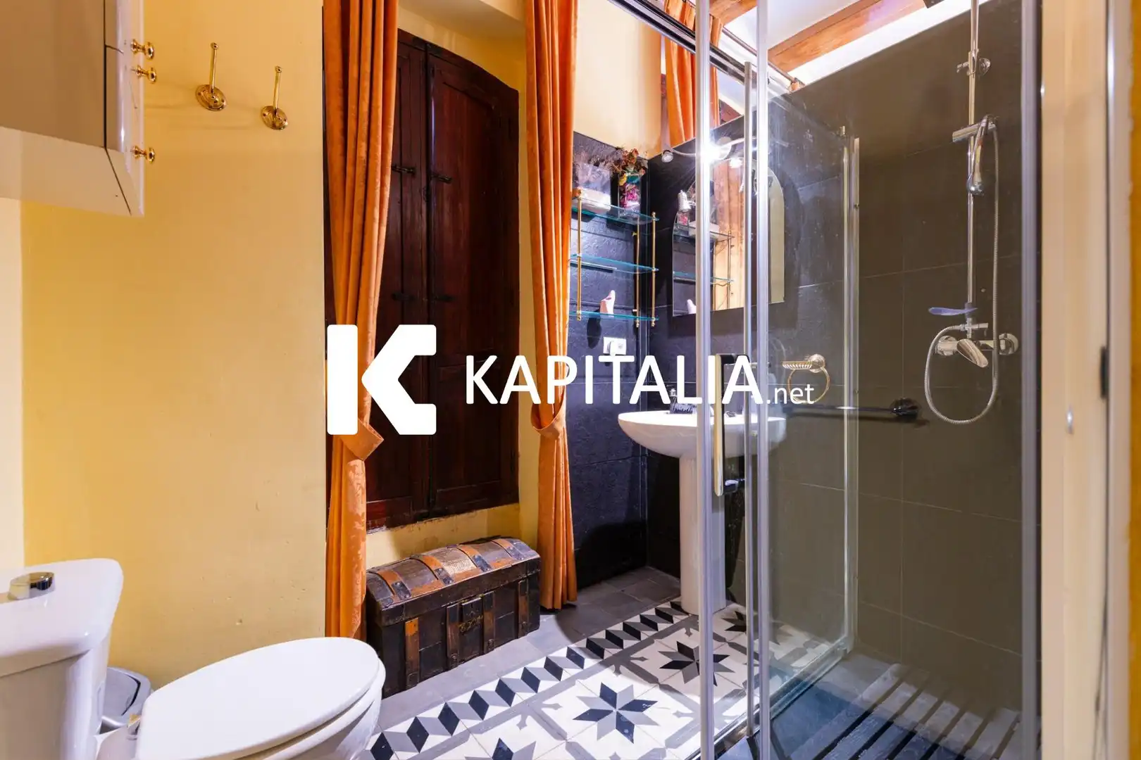 Baño de Finca rústica en venta en Ontinyent con Aire acondicionado, Jardín privado y Balcón