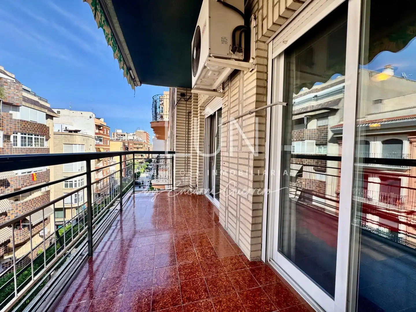 Terrasse von Wohnung zum Verkauf in Molina de Segura mit Klimaanlage, Terrasse und Balkon