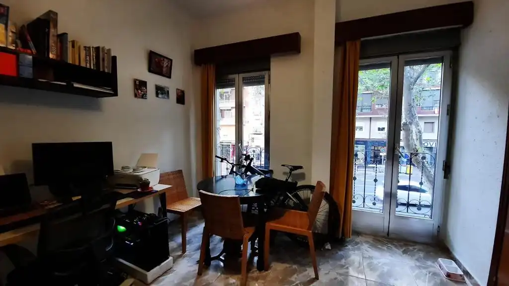 Menjador de Apartament de lloguer en Madrid amb Calefacció, Forn i Rentadora
