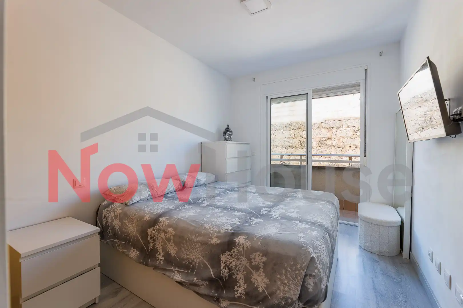 Schlafzimmer von Wohnung zum Verkauf in Sa Pobla mit Klimaanlage, Heizung und Parkett