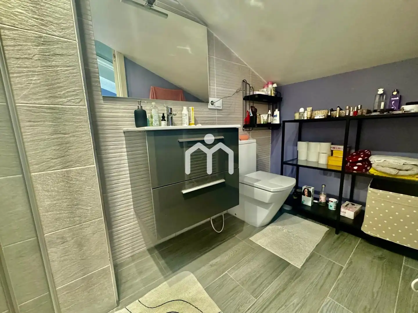 Baño de Casa o chalet en venta en Badalona con Aire acondicionado, Calefacción y Jardín privado