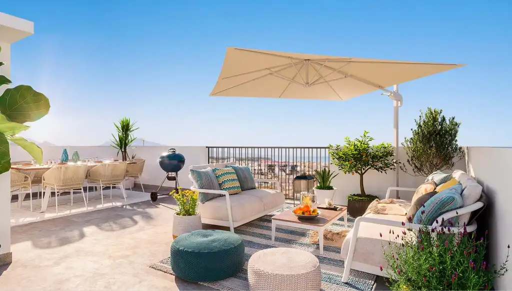 Ático con piscina en venta en Estepona Pueblo