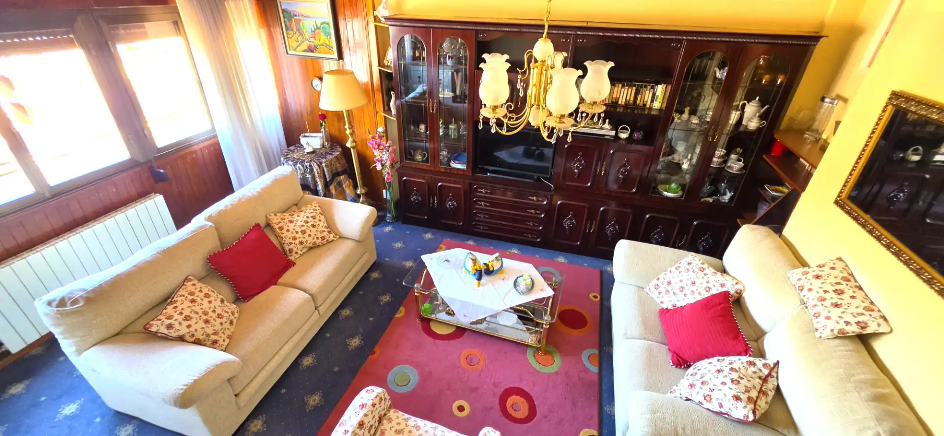 Sala de estar de Dúplex en venta en Bilbao  con Calefacción, Amueblado y Horno