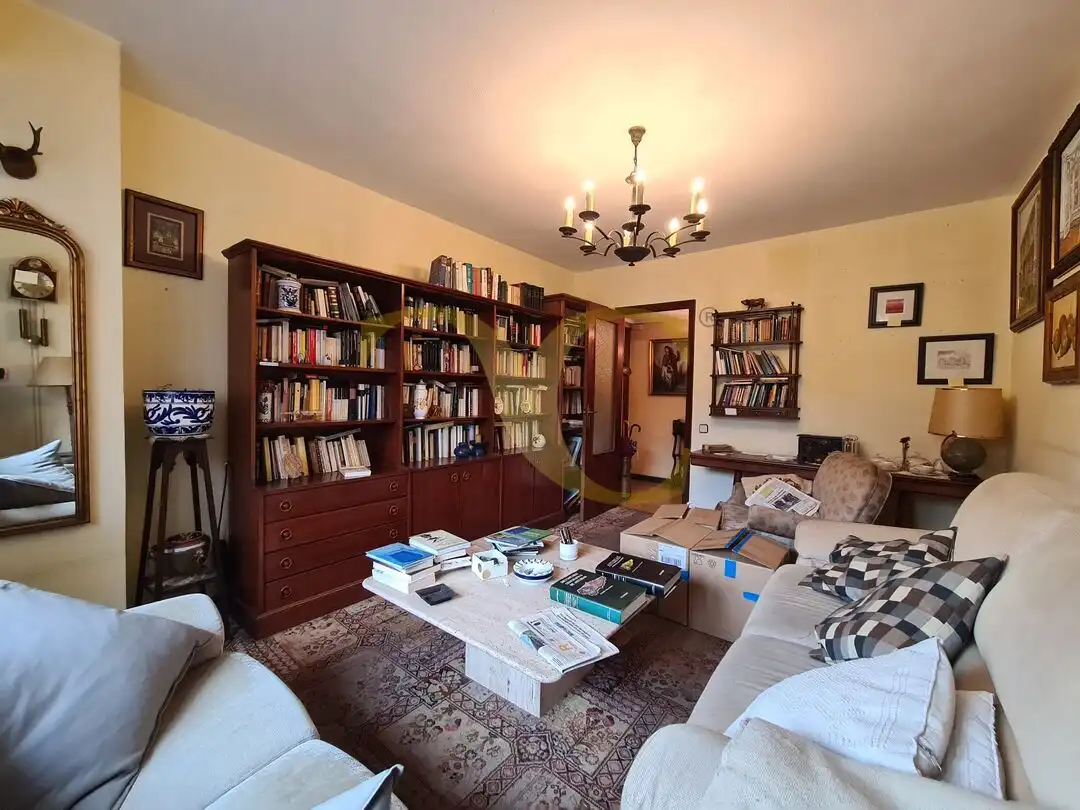 Living room of Flat for sale in Gijón   with Heating and Balcony