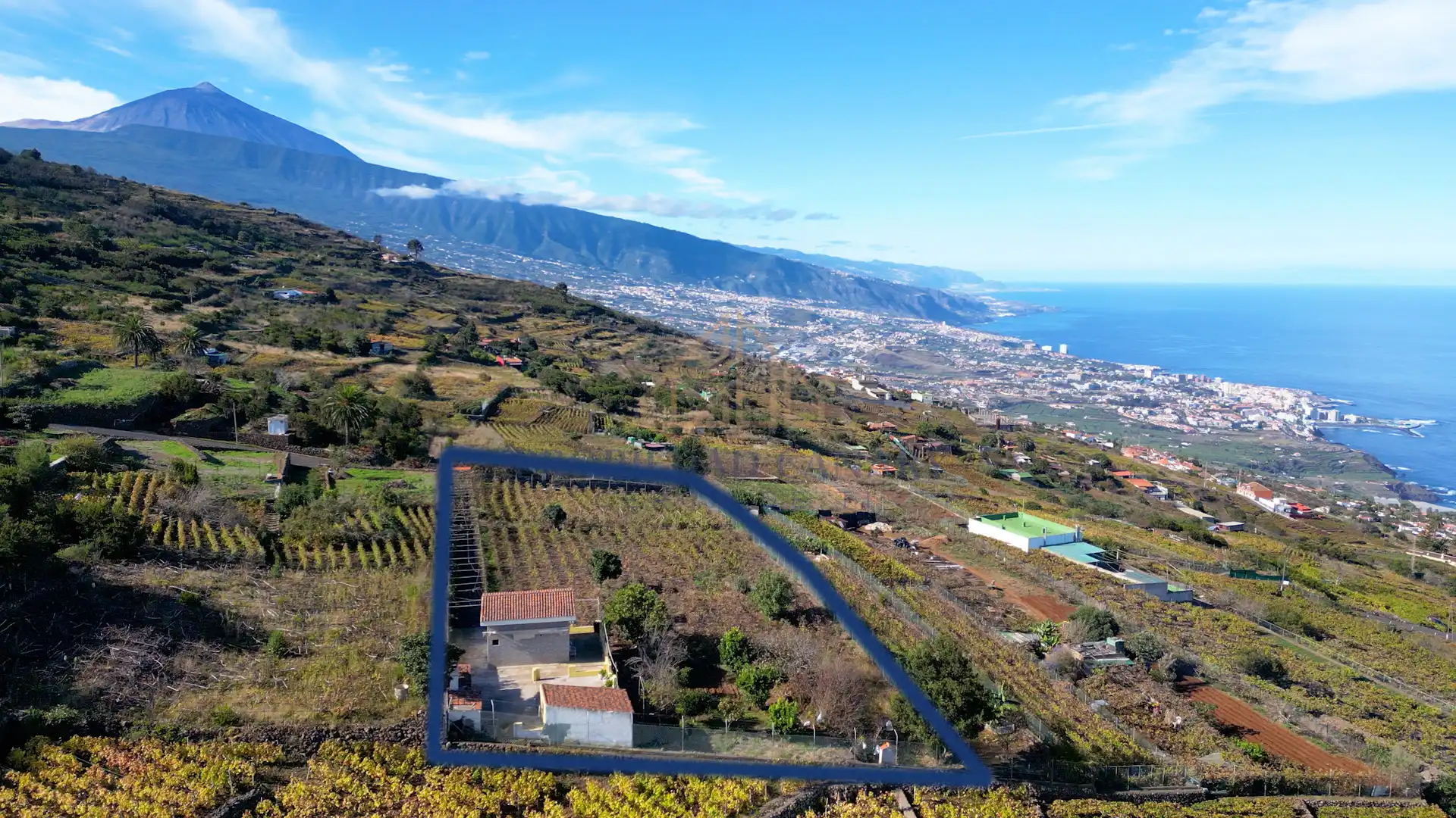 Vista exterior de Finca rústica en venda en Santa Úrsula amb Terrassa