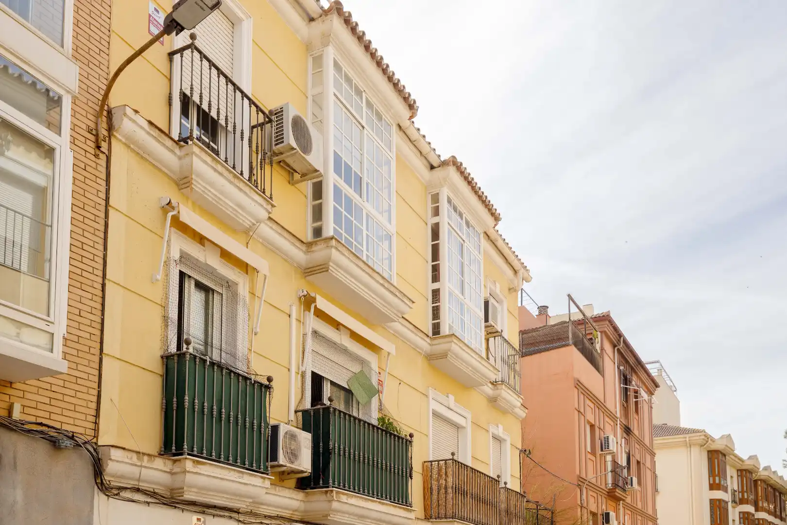 Exterior view of Flat for sale in Málaga  with Air Conditioner, Heating and Storage room