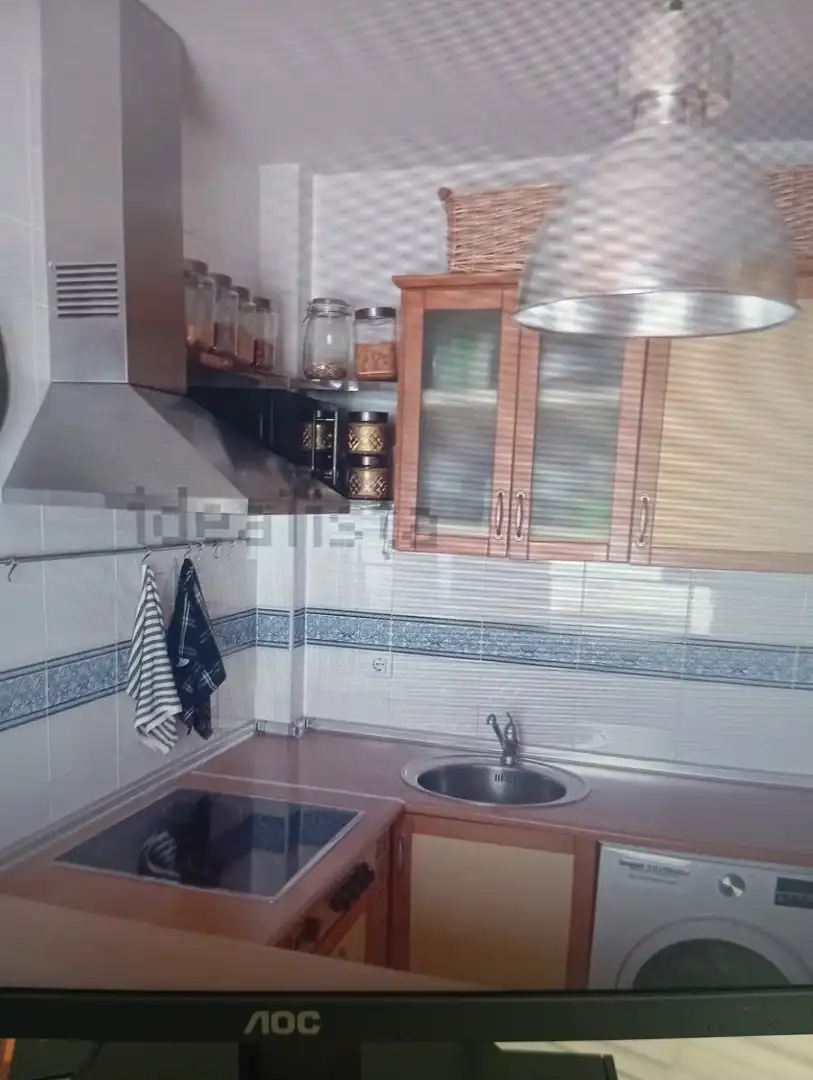 Küche von Wohnung zur Miete in Sevilla mit Klimaanlage, Heizung und Möbliert