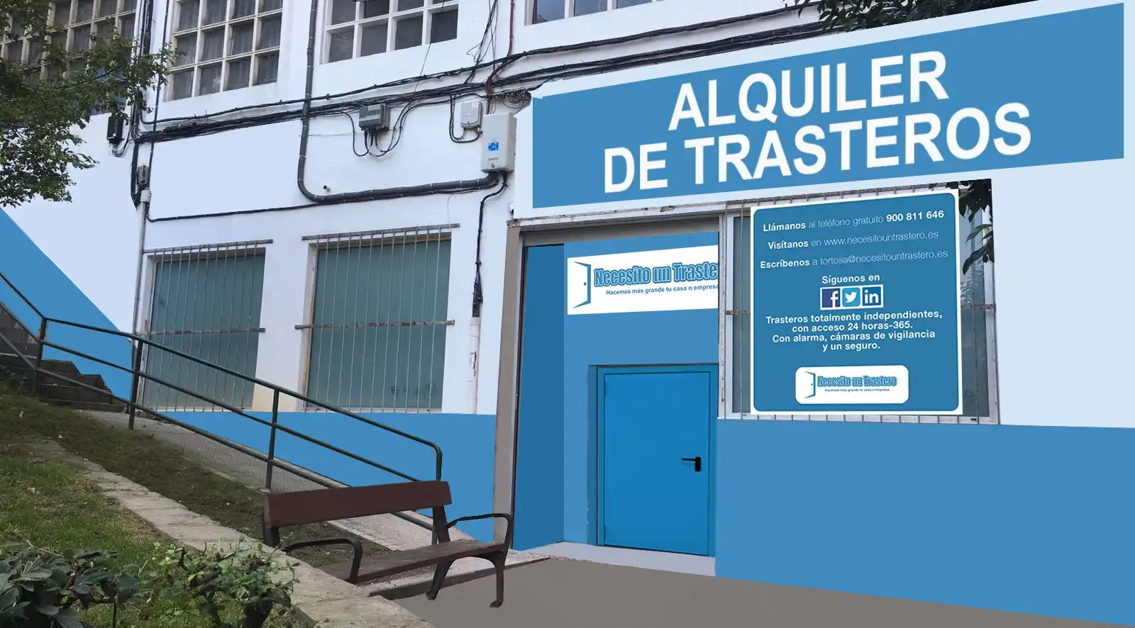 Traster de lloguer en Bilbao  amb Alarma