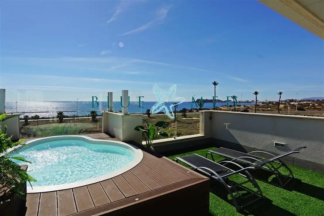 Terrace of Attic for sale in Puerto de Mazarrón