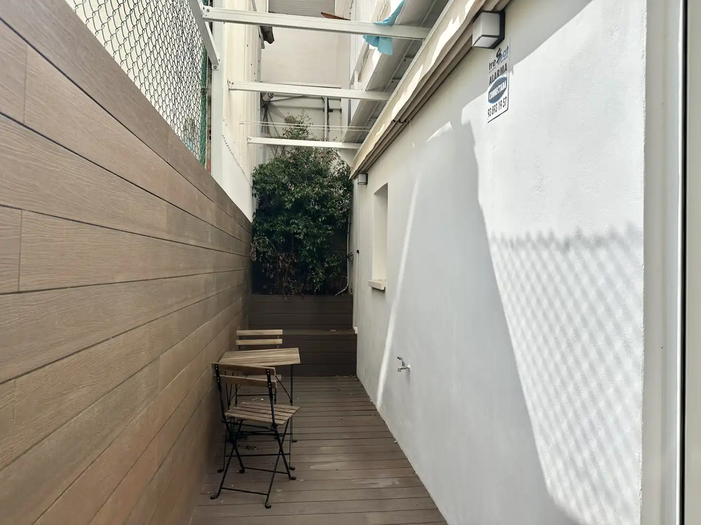 Terrace of Flat for sale in Vilanova i la Geltrú  with Air Conditioner, Heating and Private garden