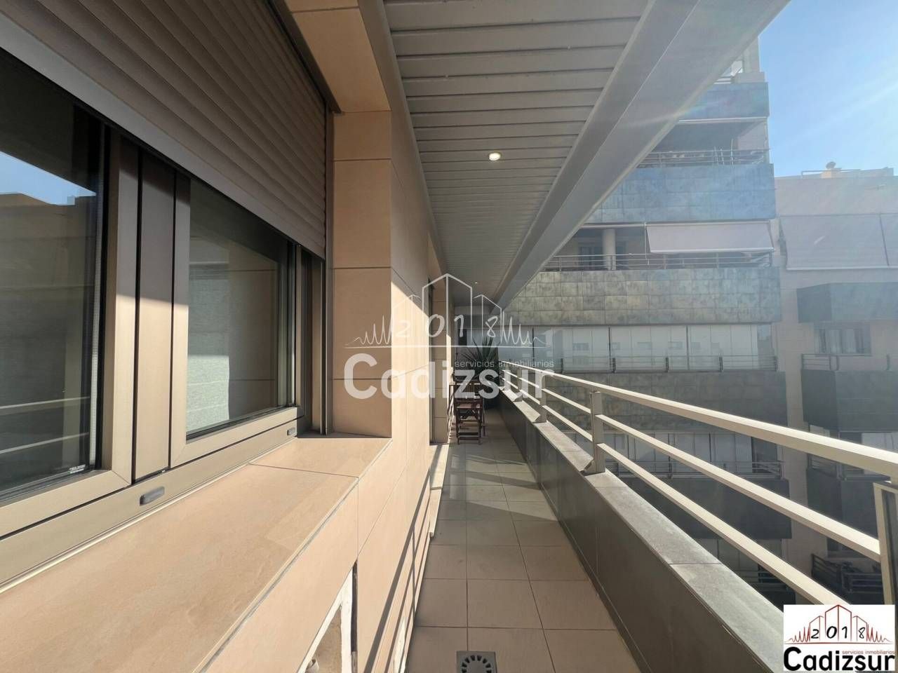 Terrace of Flat to rent in  Cádiz Capital  with Heating, Terrace and Furnished