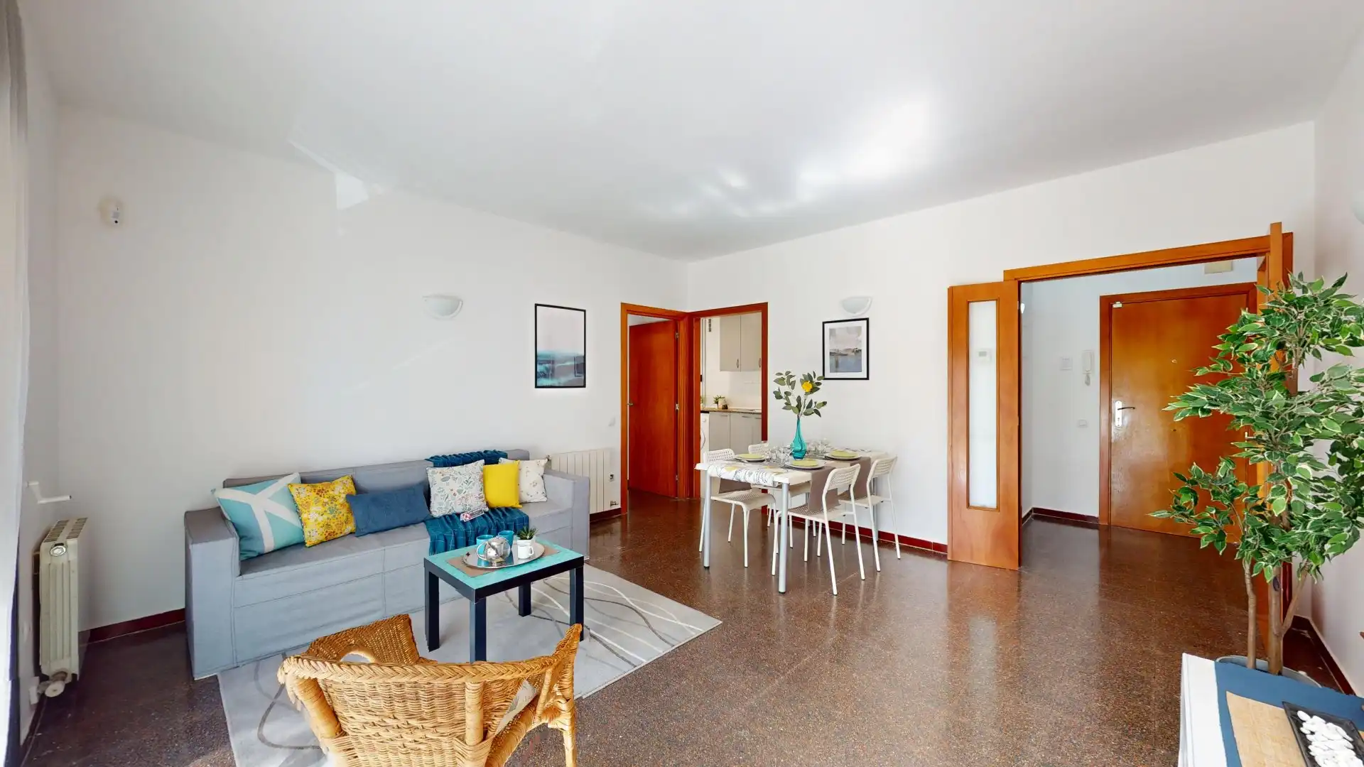 Sala de estar de Piso en venta en Nou Barris