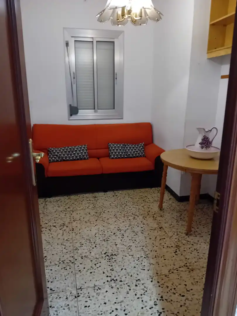 Living room of Attic for sale in Badalona  with Air Conditioner, Terrace and Furnished
