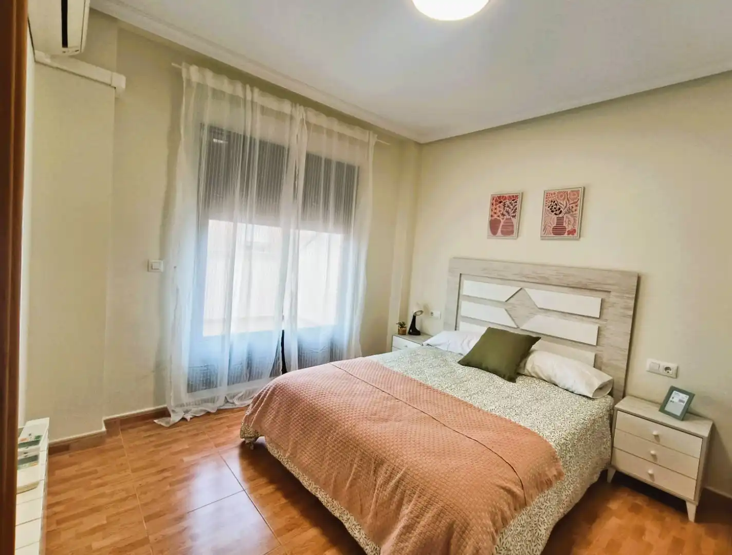 Schlafzimmer von Wohnung zur Miete in Puertollano mit Klimaanlage, Heizung und Terrasse