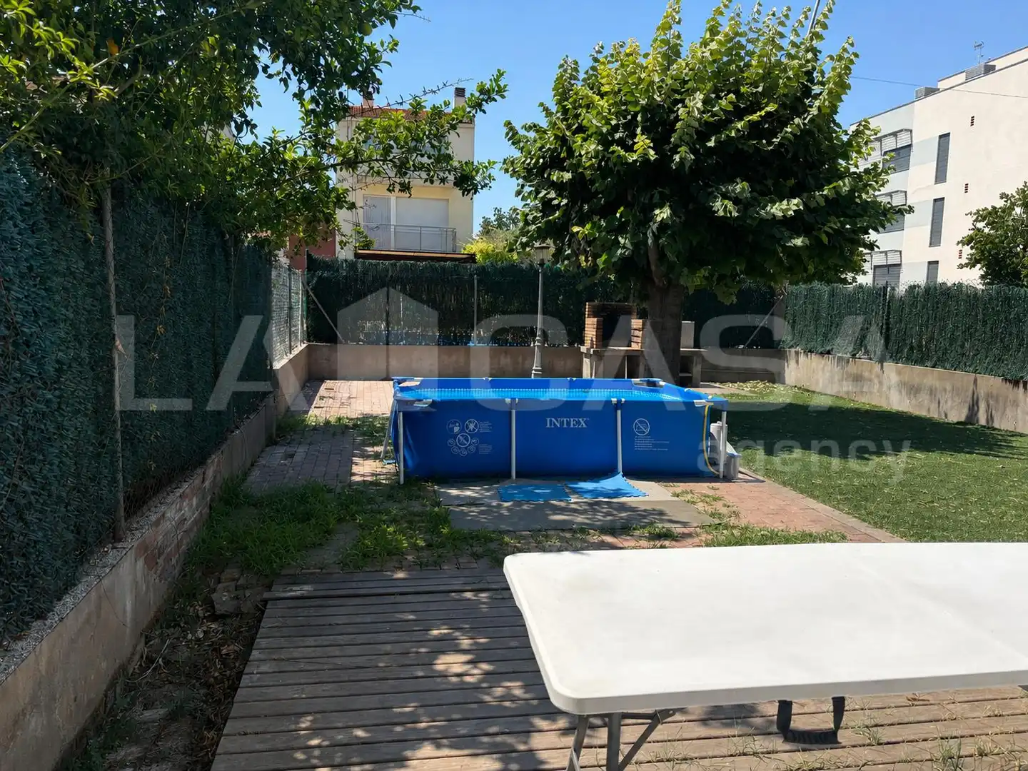 Swimming pool of Detached homes for sale in La Roca del Vallès  with Air Conditioner, Heating and Private garden