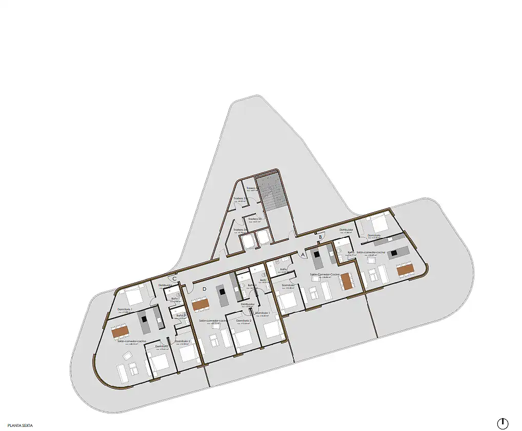 Mini appartamento con terrazza in vendita a Zona Pueblo, imagen 25