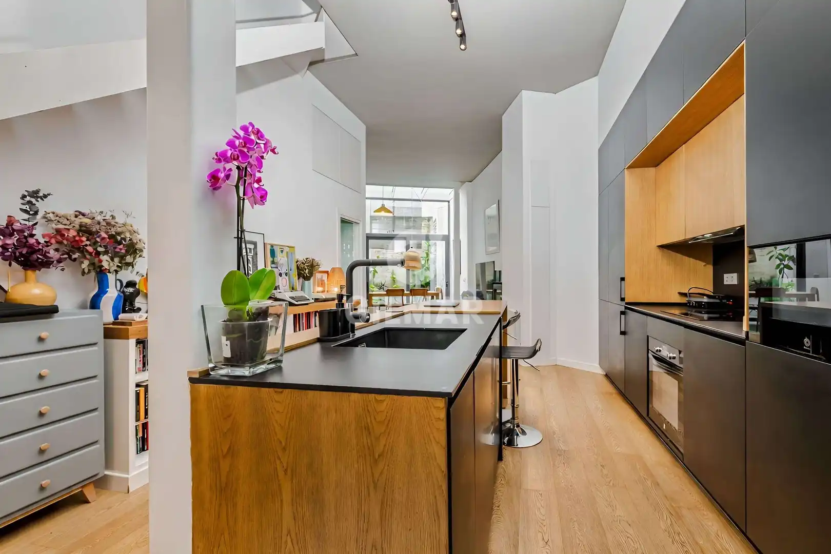 Cocina de Casa adosada en venta en Sevilla con Calefacción y Piscina