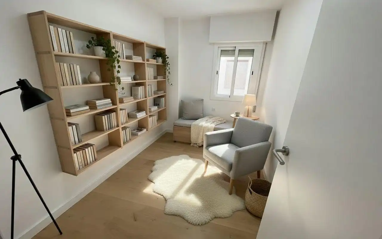 Sala de estar de Piso en venta en Alcanar con Parquet y Balcón