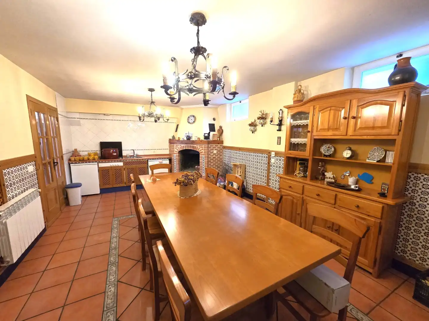 Kitchen of Houses for sale in Castrillo del Val  with Heating, Private garden and Parquet flooring