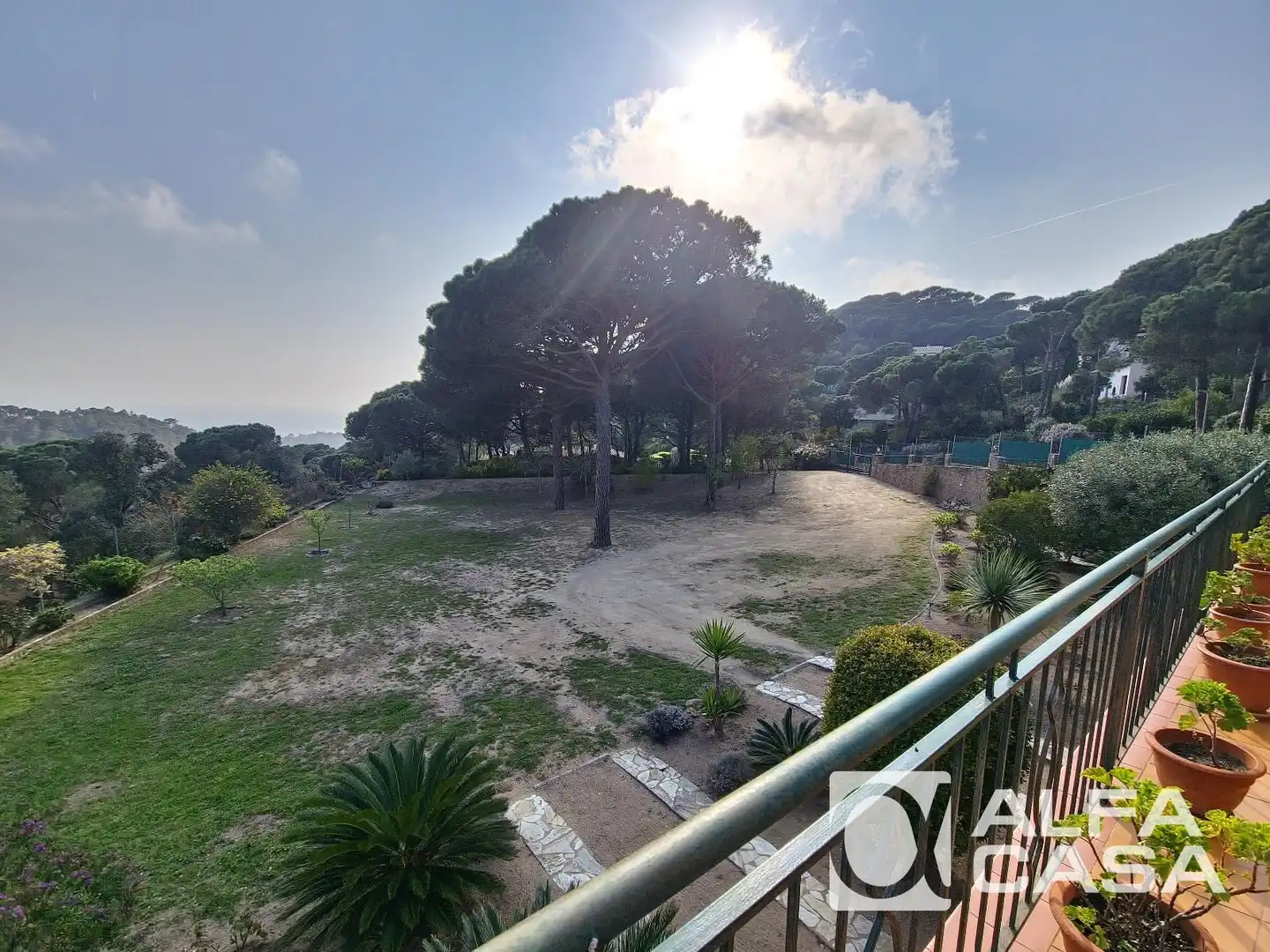 Garden of Houses for sale in Lloret de Mar  with Air Conditioner, Heating and Parquet flooring